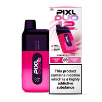 Pixl Duo 12000 Disposable Vape Box of 5 - Cherry Edition
