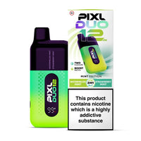 Pixl Duo 12000 Disposable Vape Box of 5 - Mint Edition
