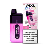 Pixl Duo 12000 Disposable Vape Box of 5 - Pink Edition