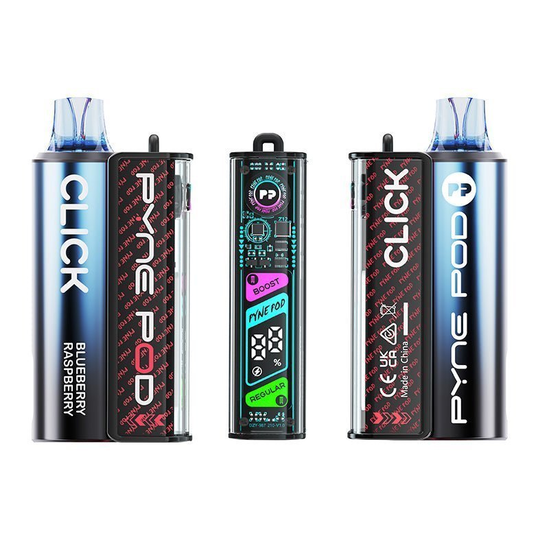 Pyne Pod Click 10K Starter Kit Box of 5 - Blueberry Raspberry