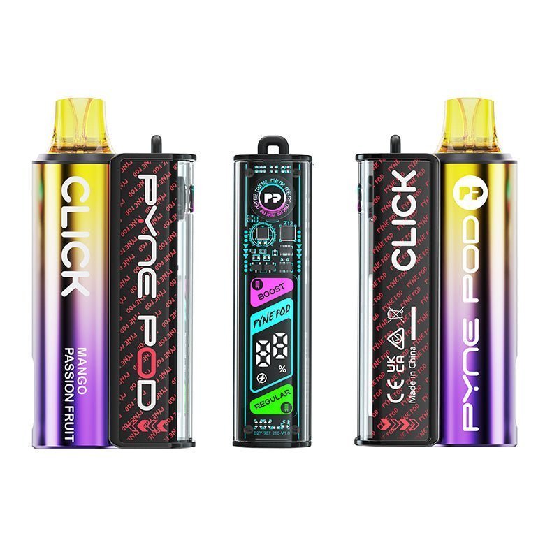 Pyne Pod Click 10K Starter Kit Box of 5 - Mango Passion Fruit