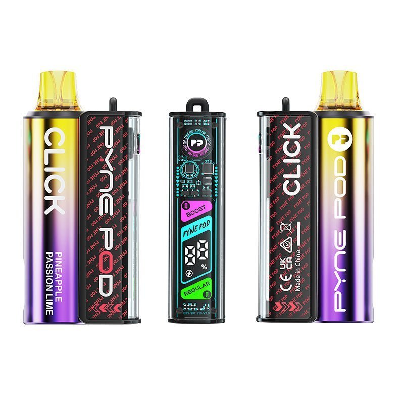 Pyne Pod Click 10K Starter Kit Box of 5 - Pineapple Passion Lime