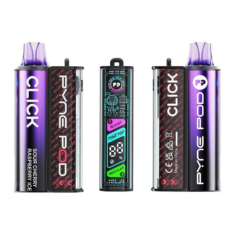 Pyne Pod Click 10K Starter Kit Box of 5 - Sour Cherry Raspberry