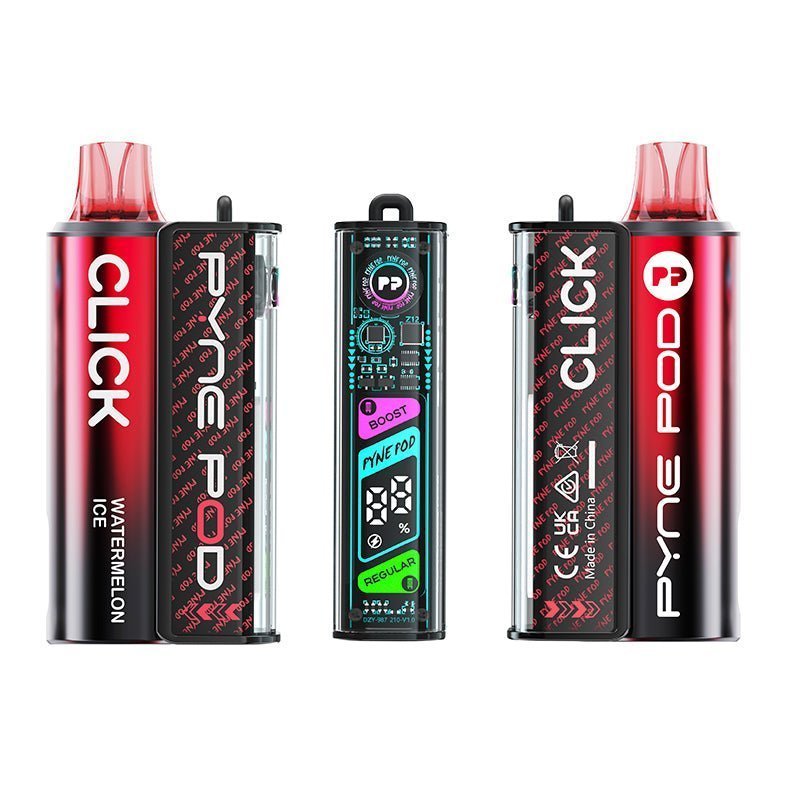 Pyne Pod Click 10K Starter Kit Box of 5 - Watermelon Ice