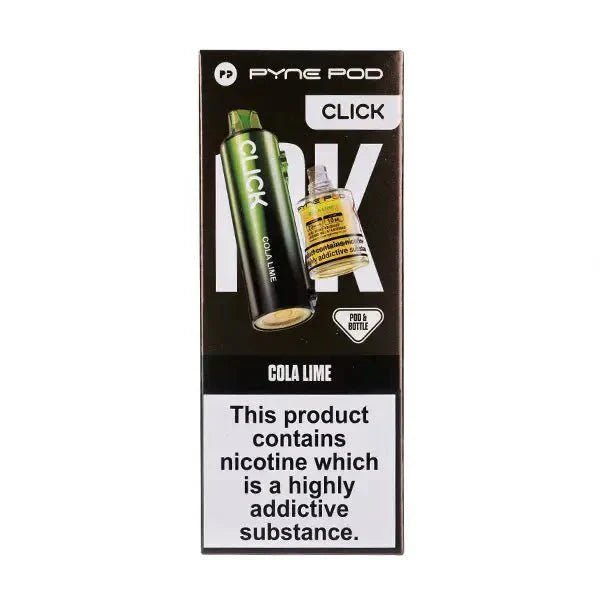 Pyne Pod Click 50k Replacement Pods Pack of 5 - Cola Lime