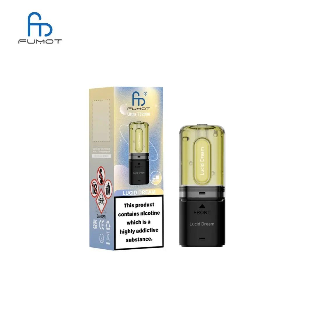 RandM Fumot T32000 Ultra Replacement Pods Pack of 5 - Lucid Dream