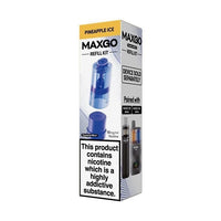 Relx Maxgo 33k & 12k Replacement Pods Box of 5 - Pineapple Ice