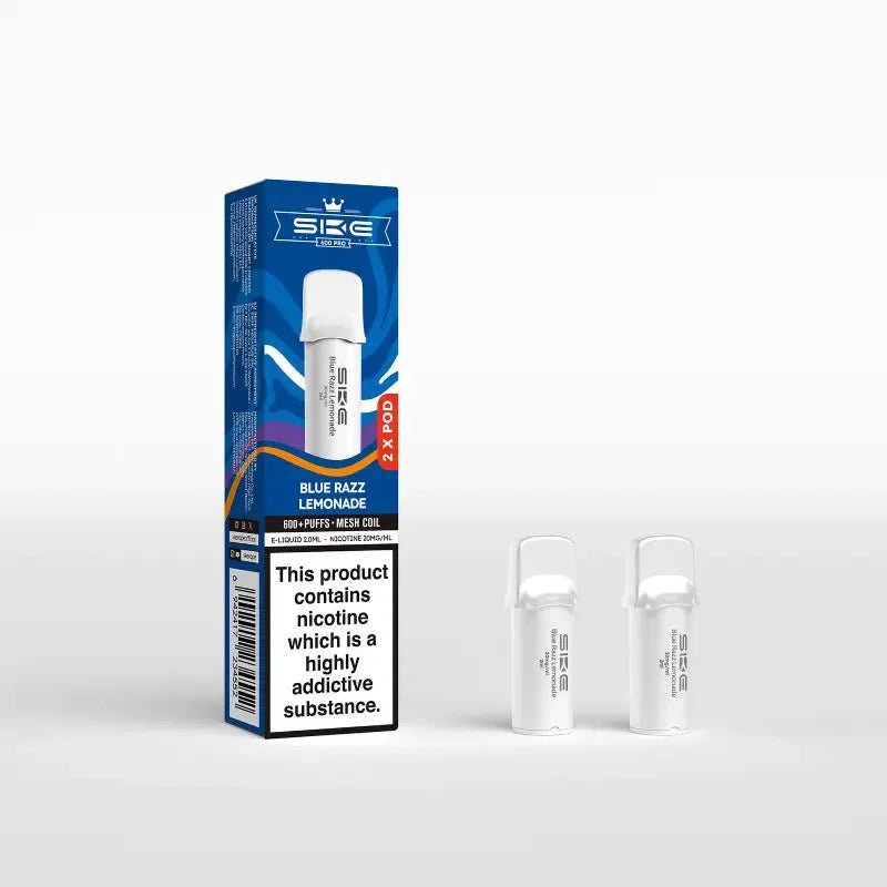 SKE 600 Pro Prefilled Pods Box of 10 - Blue Razz Lemonade