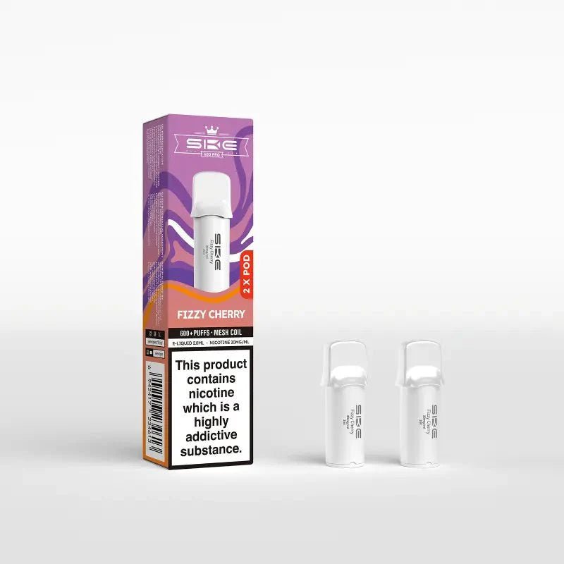 SKE 600 Pro Prefilled Pods Box of 10 - Fizzy Cherry
