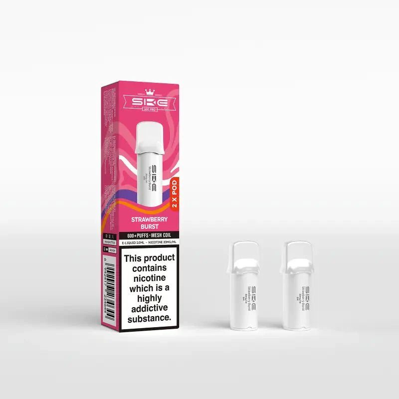 SKE 600 Pro Prefilled Pods Box of 10 - Strawberry Burst