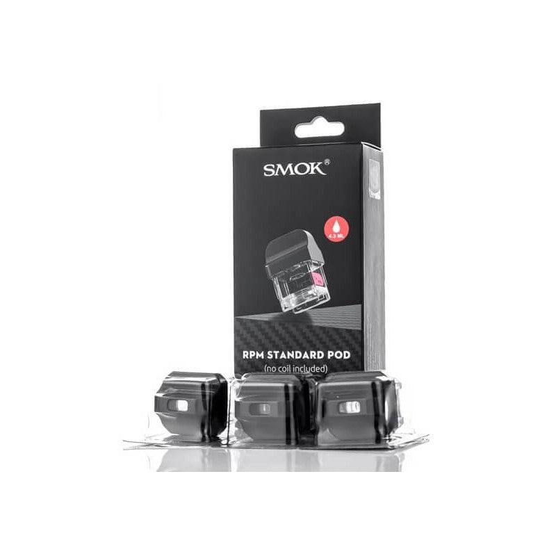 Smok RPM Standard Empty Pod 4.5ml - Pack of 3 - 