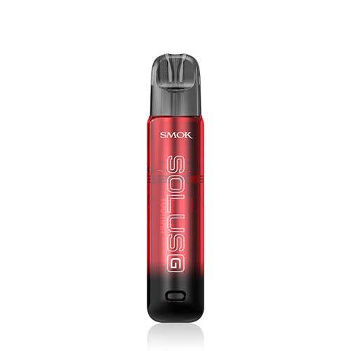 SMOK Solus G Pod Vape Kit - Transparent Red