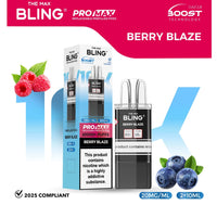 The Bling 10k Pro Max Replacement Pods (BOX OF 5) - Berry Blaze