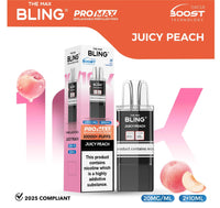 The Bling 10k Pro Max Replacement Pods (BOX OF 5) - Juicy Peach