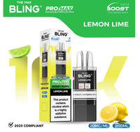 The Bling 10k Pro Max Replacement Pods (BOX OF 5) - Lemon Lime