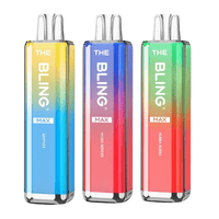 The Crystal Bling Max 8000 Prefilled Vape Pod Kit Box of 5 - Berry Blaze
