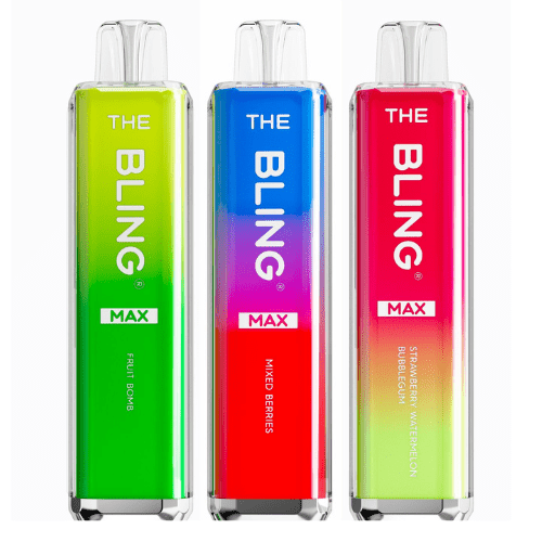 The Crystal Bling Max 8000 Prefilled Vape Pod Kit Box of 5 - Mr Blue