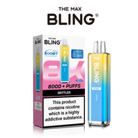 The Crystal Bling Max 8000 Prefilled Vape Pod Kit Box of 5 - Skittles