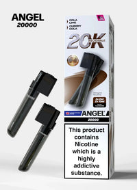 Vapes Bars Angel 20000 Prefilled Pods Box of 5 - Brown Edition