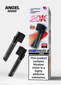 Vapes Bars Angel 20000 Prefilled Pods Box of 5 - Red Edition