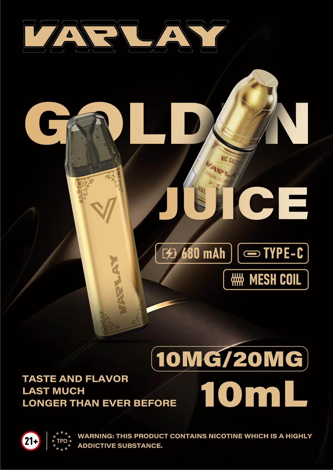 Vaplay Royal Pod Refillable Kit - 0.6ohm