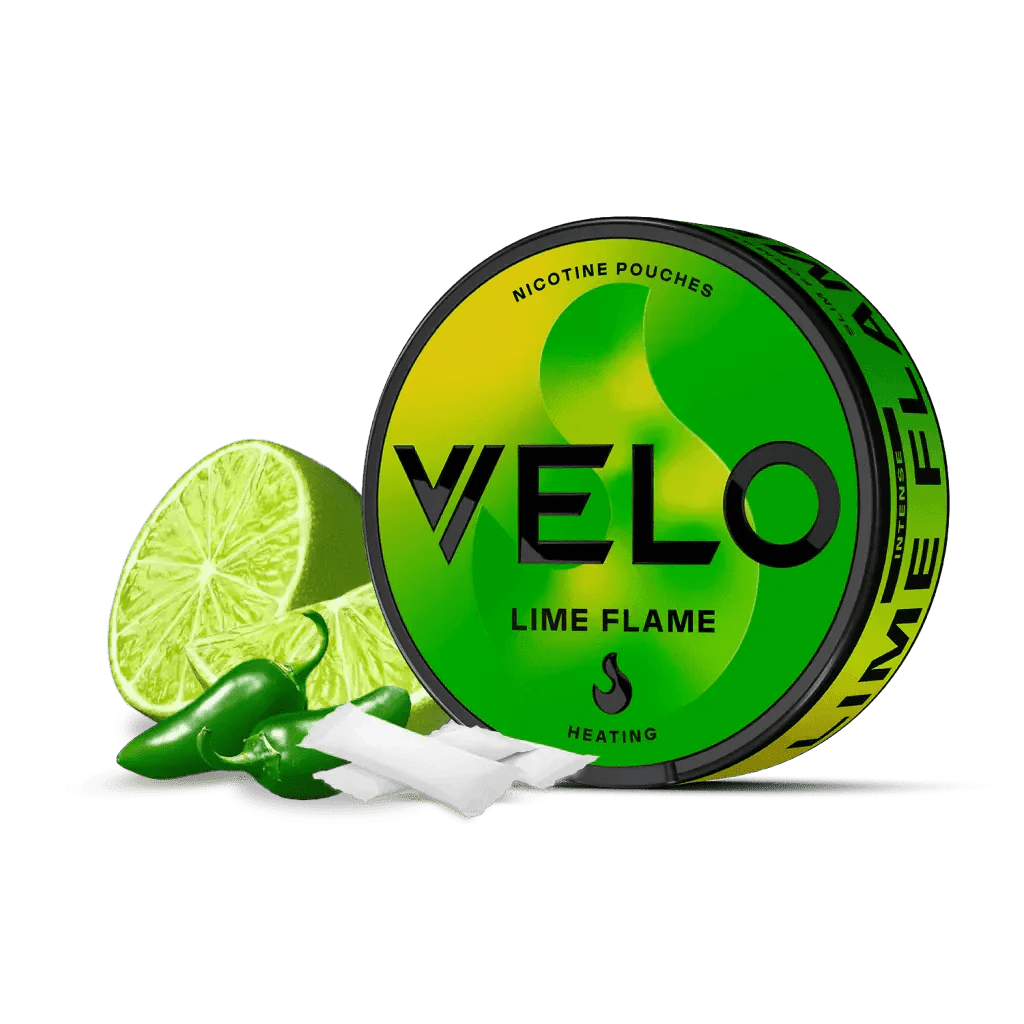 VELO Nicotine Pouches Pack of 10 - Lime Flame