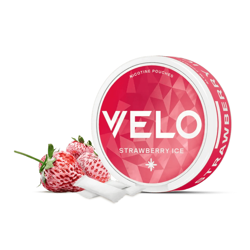 VELO Nicotine Pouches Pack of 10 - Strawberry Ice