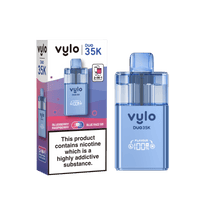 Vylo Duo 35k Prefilled Pod Kit Box of 5 - Blueberry Rasoberry/Blue Razz GB