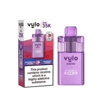 Vylo Duo 35k Prefilled Pod Kit Box of 5 - Watermelon H'Bubba/Blueberry H'Bubba