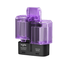 Vylo Duo 35k Prefilled Pods Box of 5 - Blueberry Cotton/Dragon Berries